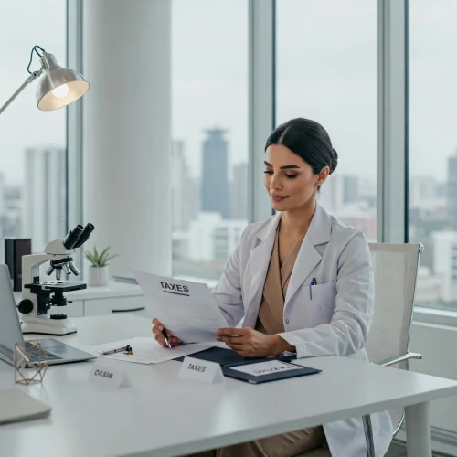 تفاوت مالیات پزشکان مستقل و حقوق بگیر