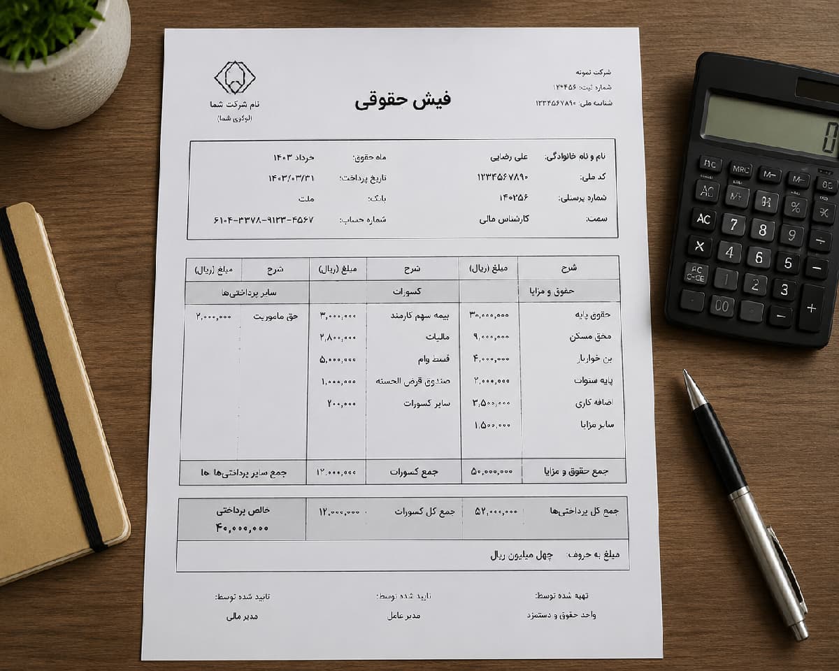 فیش حقوقی