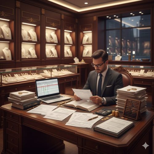 محاسبه مالیات طلا فروشان