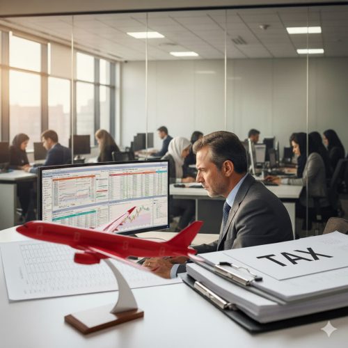اهمیت مالیات شرکت هواپیمایی